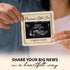 Someone Wants To Say Hello Frame - Precious Little One Coming Soon DIY Ultrasound Frame - image 1