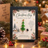 A Little Christmas Hug Tree & Bird Sea Glass Framed Art - Black - 8" X 6" - image 4