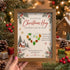 Christmas Heart Always Be Loved Sea Glass Framed Art - Walnut Brown - 8" X 6" - image 0