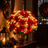 Light Up DIY Poinsettia Bouquet - Christmas Artificial Flowers Decor With LED Light - image 3