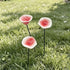 Floating Lotus Garden Sculpture - Romantic Handmade Ceramic Flower Decor - image 11