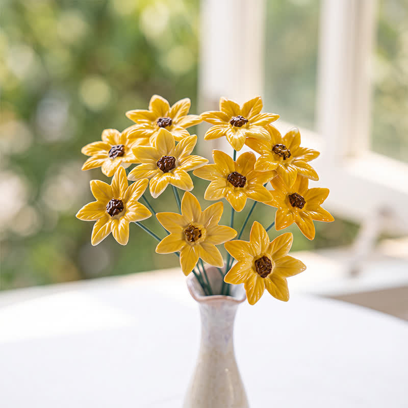 The Everlasting Garden Collection - Handmade Ceramic Little Flower Decor - image 11