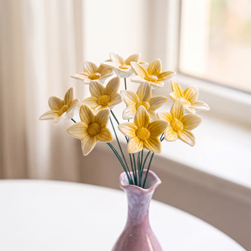 The Everlasting Garden Collection - Handmade Ceramic Little Flower Decor - image 9
