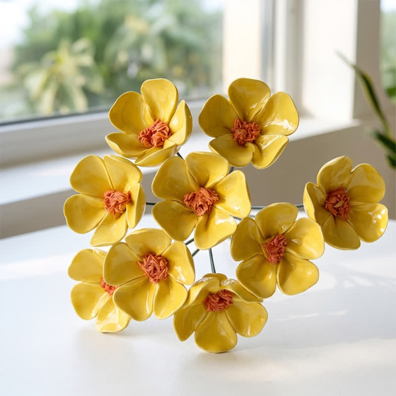 The Everlasting Garden Collection - Handmade Ceramic Little Flower Decor - image 3