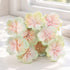 Happy Little Mystery Wildflower Sculpture - Handmade Ceramic Random Color Flower Decor - Green Peony - image 0