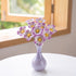 Artificial Flowers Cute Desk Buddy - Handmade Mini Ceramic Flower Decor - image 5