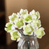 Artificial Flowers Cute Desk Buddy - Handmade Mini Ceramic Flower Decor - Green Lotus - image 14