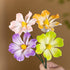 Good Luck & Love Hibiscus Mutabilis Flower - Hand-Sculpted Mini Ceramic Flower Decor - image 1