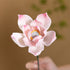 Lotus With Multi-Layered Petals - Handmade Ceramic Artificial Flower Decor - image 5