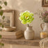 King Of Flower Romantic Large Peony - Handmade Ceramic Artificial Flower Decor - Green - image 23