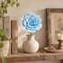 King Of Flower Romantic Large Peony - Handmade Ceramic Artificial Flower Decor - Blue - image 9
