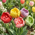 Cute Tulip Bee Bath Flower Pollinator Sculpture - Handmade Ceramic Flower Decor - image 1