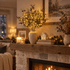 Nordic Olive Branch LED Night Decor - DIY Artificial Flowers Decor For Cozy Bedroom - image 1