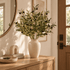 Nordic Olive Branch LED Night Decor - DIY Artificial Flowers Decor For Cozy Bedroom - image 3