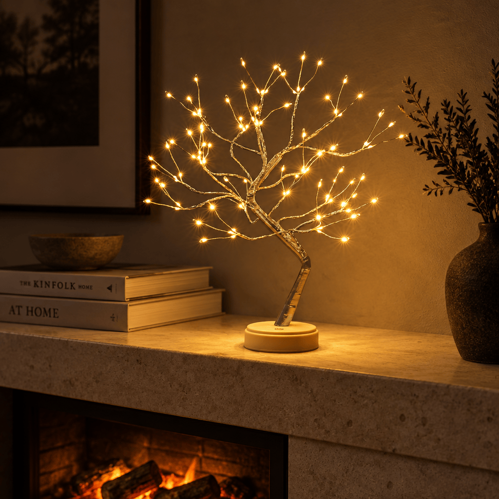 Spirit Tree Twisted Trunk Fairy Light Decor - Festival Artificial Plant Lamp Decor - image 3