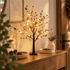 Glowing Red Berry Tree Lamp - Christmas Berry Twig Tree Light Decor - image 3