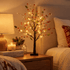 Glowing Red Berry Tree Lamp - Christmas Berry Twig Tree Light Decor - image 4